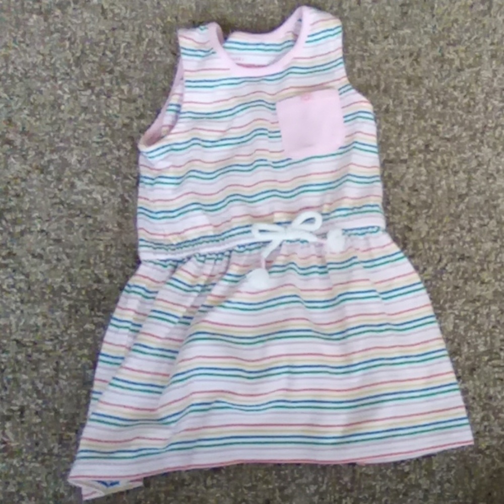 Cat & Jack rainbow tank top dress